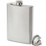6oz Stainless Steel Flask W/funnel - True 0