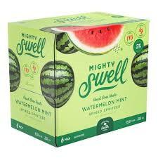 Mighty Swell - Watermelon Mint (6 pack 12oz cans) (6 pack 12oz cans)